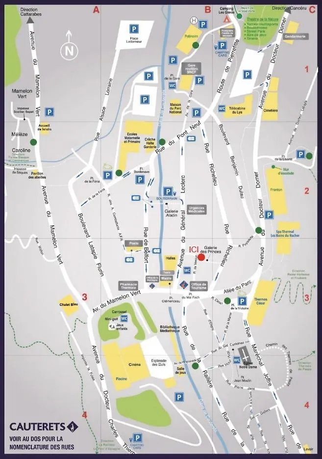 Appartement 4 A 6 Personnes Hyper Centre Au Calme Dans Impasse Avec Parking Cauterets 0*,